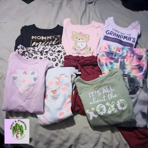 Toddler girls 10 piece bundle set